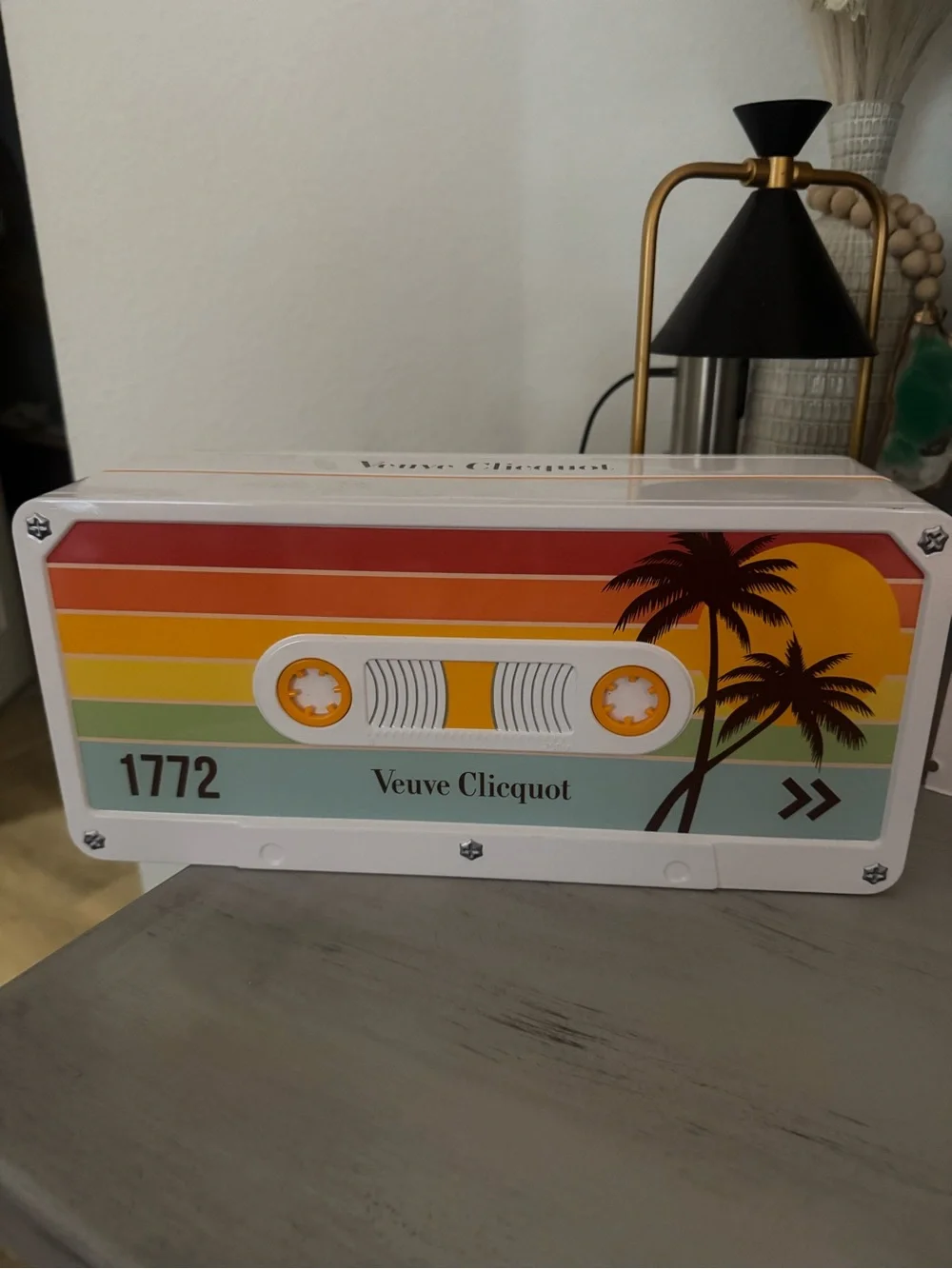 Veuve Clicquot Retro Cassette Tin - Multicolor